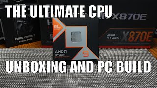 Unboxing the fastest CPU | Ryzen 9 9950X3D | PC Build Guide