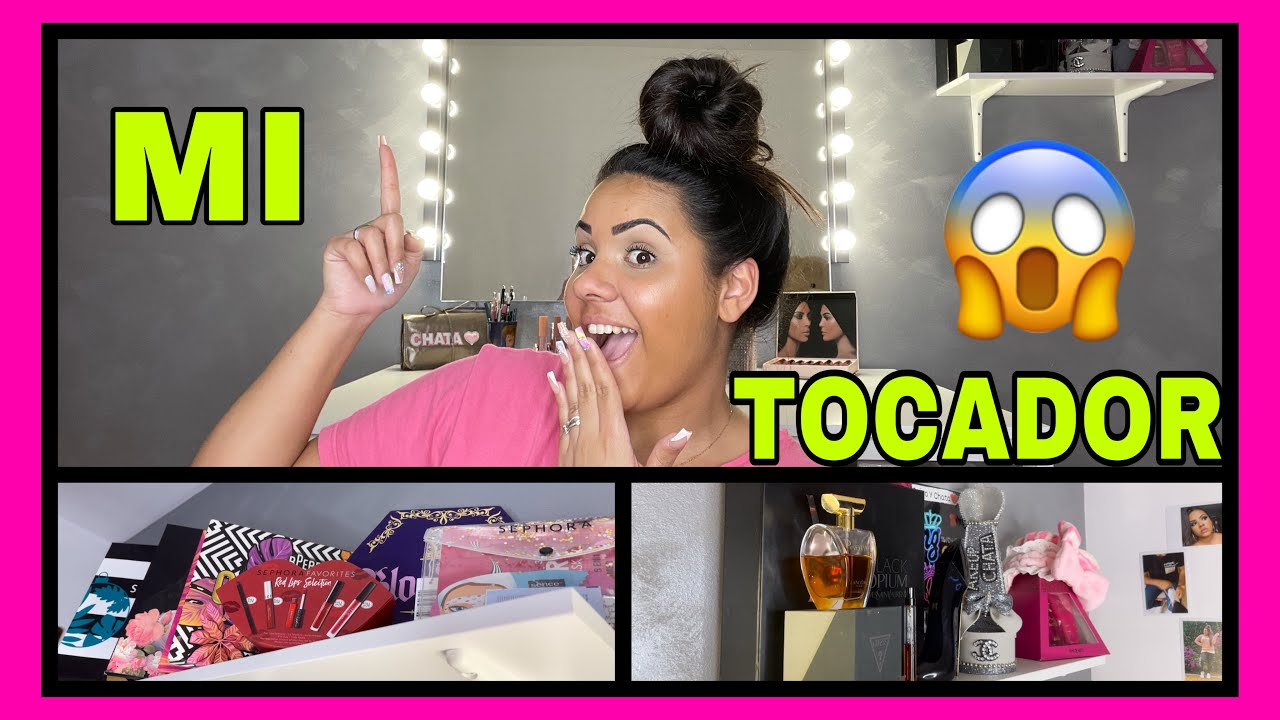 OS ENSEÑO MI TOCADOR💄 ¿Cómo organizo mi maquillaje? | El Mundo de la Chata