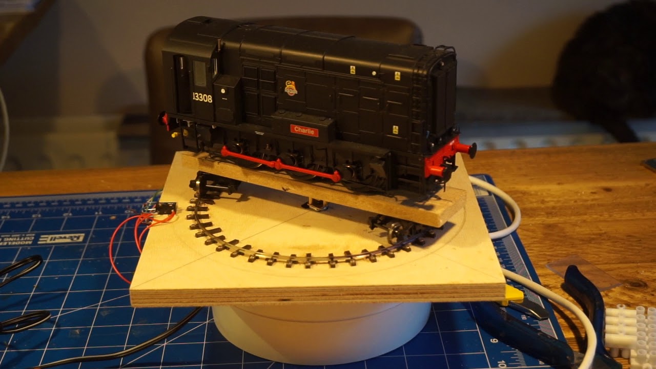 Building a Small Turntable – Proto48 Modeler
