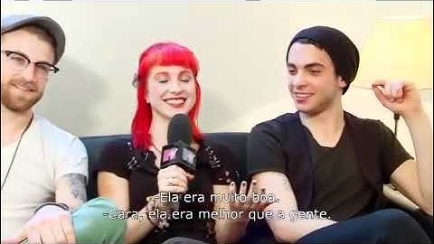 Entrevista com Paramore na MTV