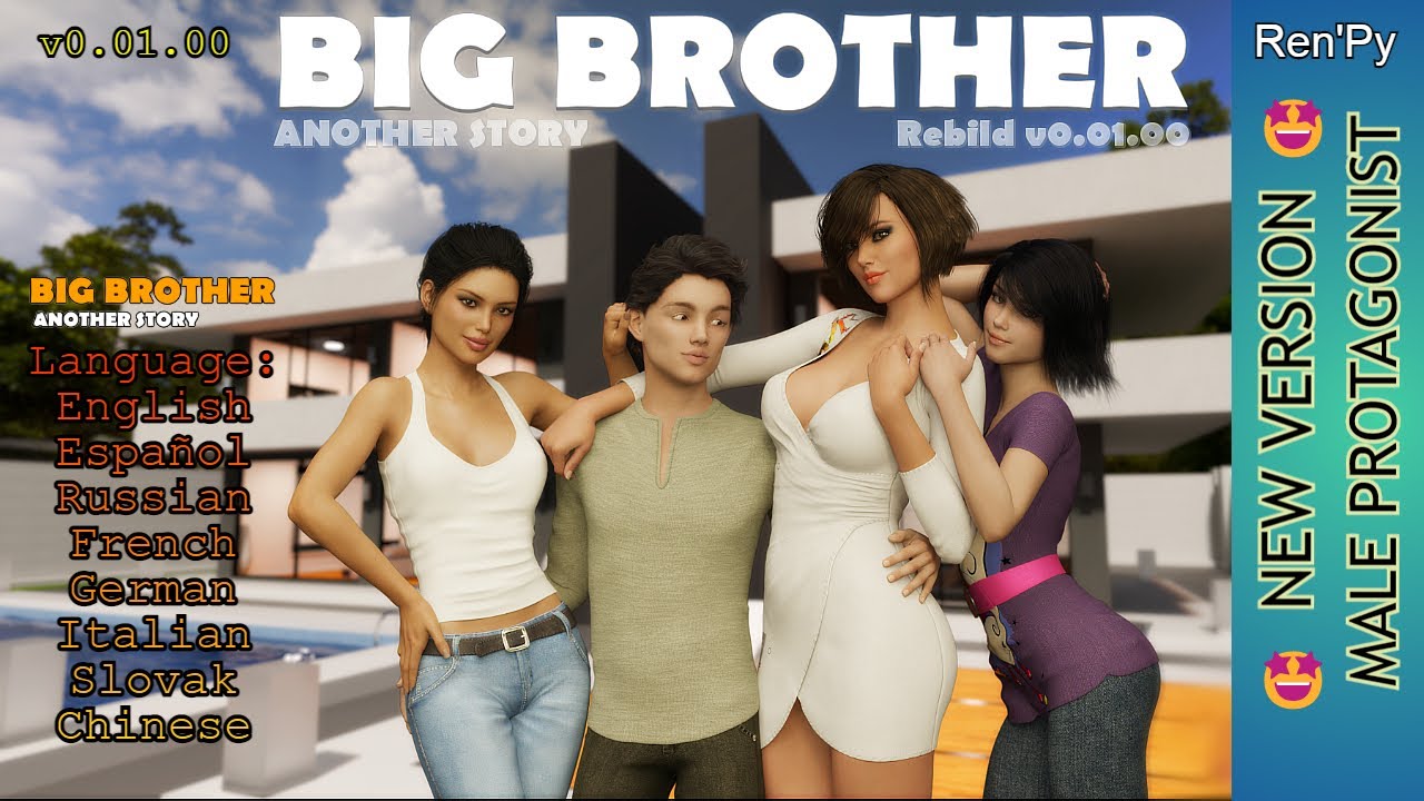 Big brother rebuild. Игра big brother another story. Big brother: another story rebuild. Big brother: another story rebuild — версия. Big brother another story v0.04.