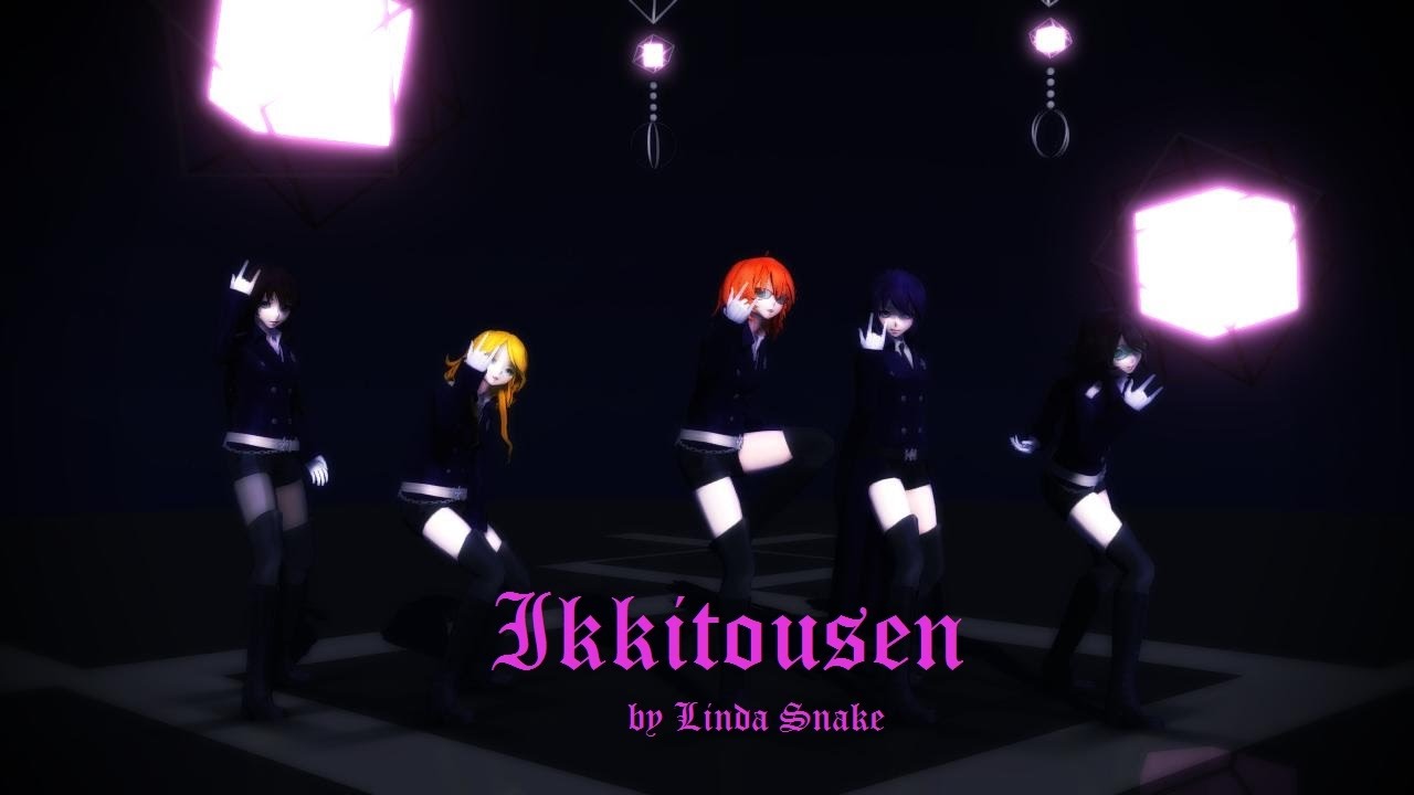 [MMD FNaF] Ikkitousen (Security female)