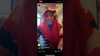 Cardi B Instagram Live February 5, 2021