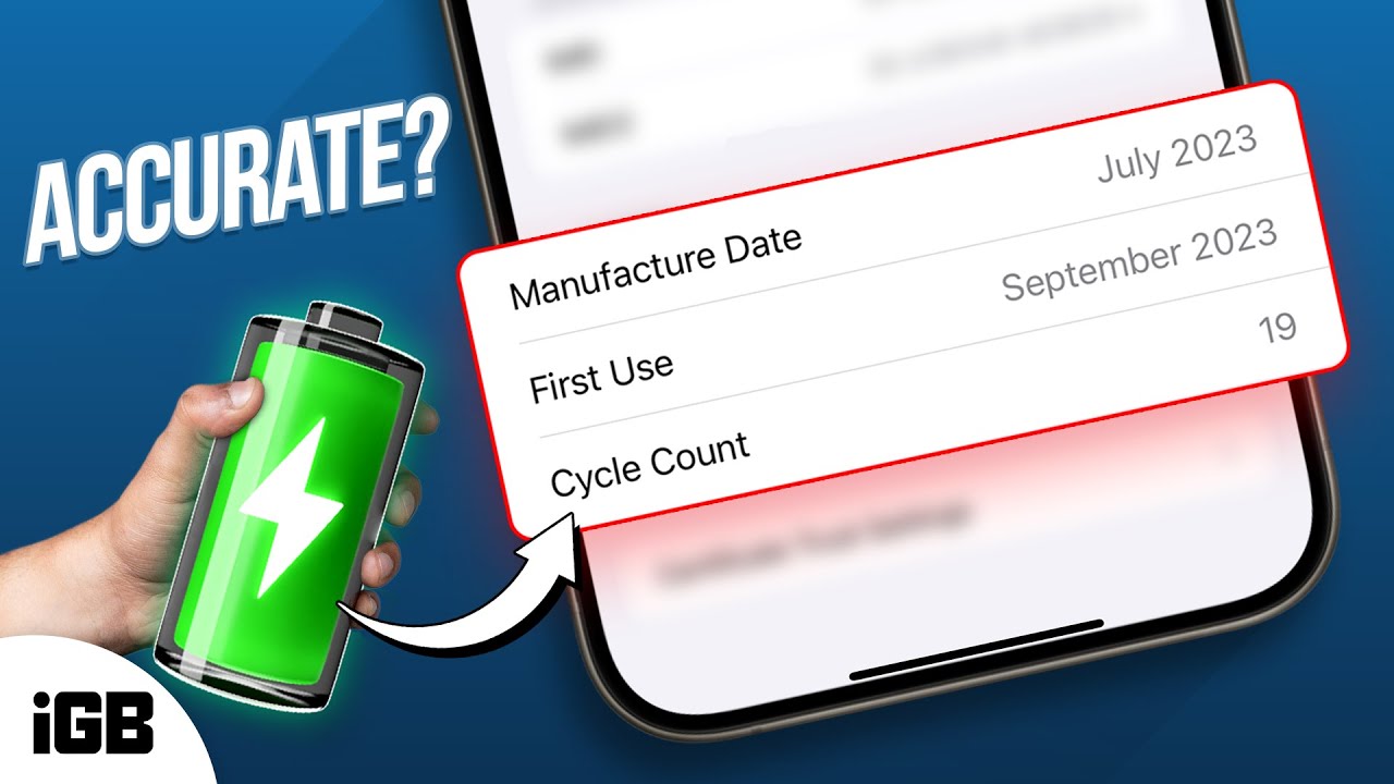 Ready go to ... https://www.youtube.com/watch?v=TyREjG6-_IMu0026ab_channel=iGeeksBlog [ How to Check Battery Cycle Count on Any iPhone ð±ð]