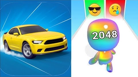 Man Runner Vs Double drift gameplay , New top Satisfying ASMR walkthrough video game, Android game