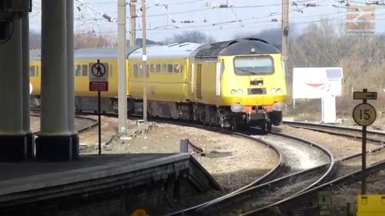 Incidental Spotting: Class 43 (43013 & 43014?) Network Rail NMT, York, 1st March, 2014