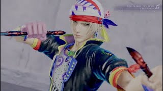 Dissidia Final Fantasy NT Kuja Squall Locke Casual Sets