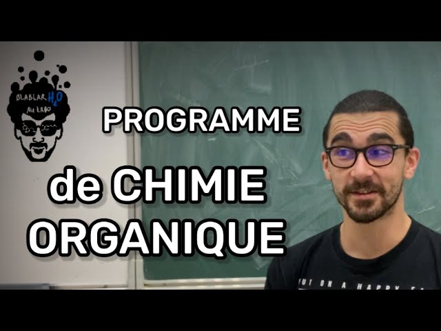 Programme CHIMIE ORGA version bêta !