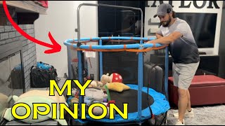 Toddler Trampoline with Net Review