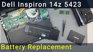 How To Change Dell Inspiron 14Z 5423 Laptop Battery Safely & Quickly