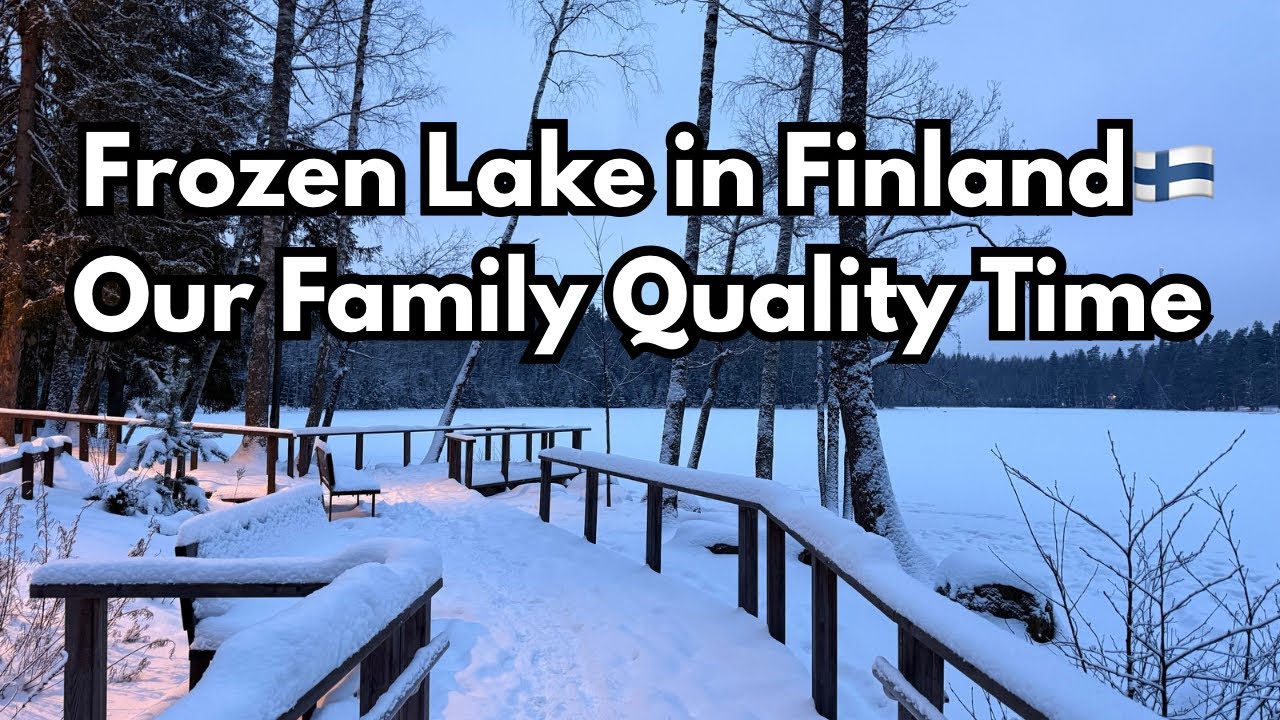 Замерзшие озера/Зимний сезон в Финляндии — Время для семейного отдыха — Sofia&Family