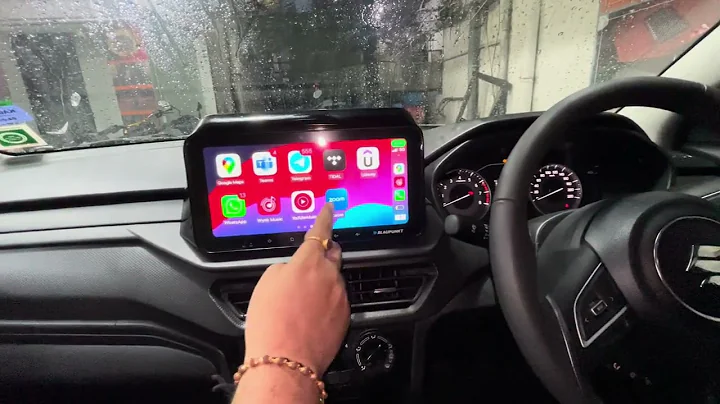 10.33” Blaupunkt Jamaica 990 installed in Brezza 2024 LXi 📞9986031792