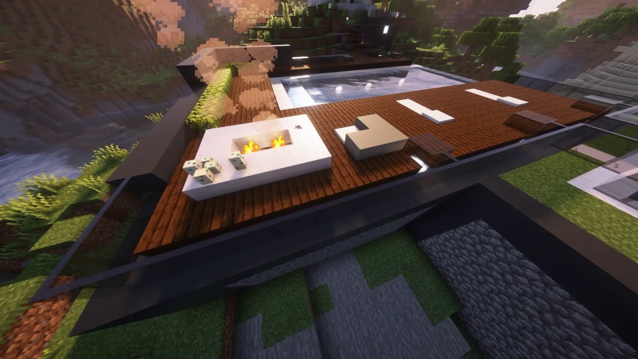 Pool Tutorial Minecraft Luxury Swimming pool (Tutorial) - minecraft - YouTube