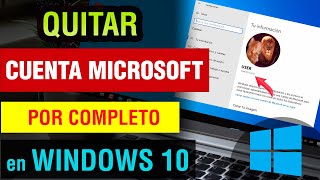 Quitar Cuenta Microsoft Windows 10 2024 | como eliminar cuenta microsoft windows 10 screenshot 3