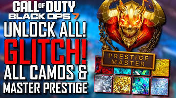 *NEW* BO7 SOLO UNLIMITED XP GLITCH! EASY PRESTIGE MASTER & UNLOCK ALL! | BEST BO7 XP GLITCH!