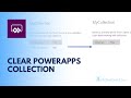 Powerapps  how to clear or empty a collection