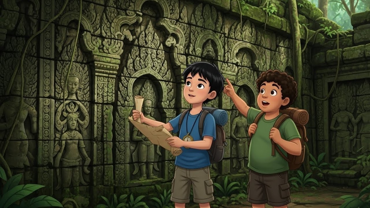 រឿងអាថកំបាំងកំណប់ចាស់#រឿងព្រេងនិទានខ្មែរ#រឿងខ្មែរ#ព្រេងនិទានខ្មែរ#ប្រាសាទខ្មែរ