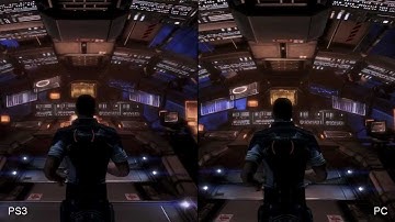 Mass Effect 3 Xbox 360 vs Playstation 3 vs PC Comparison HD