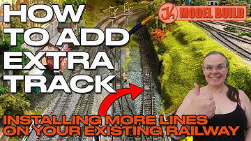 How To Easily Add Another Track to Your Model Railway