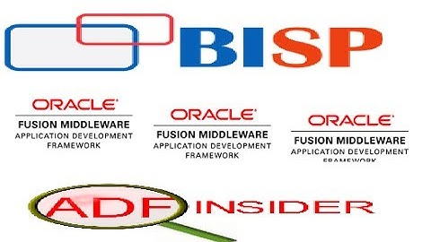 Intro Session Oracle ADF