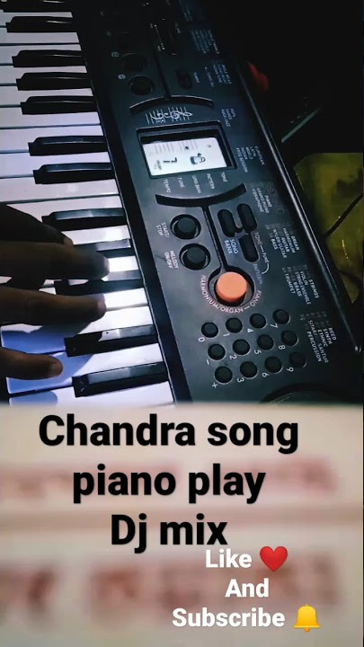 Chandra song DJ mix beat  #shorts #piano #chandra