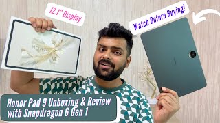 Honor Pad 9 Unboxing \& Review: Room For Improment!
