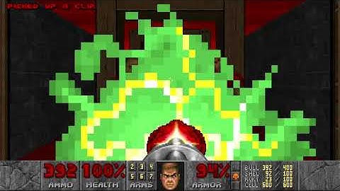 Leve 19: NME The Plutonia Experiment Doom2 UltraViolence Gameplay 100% Secrets 100% Kills UHD