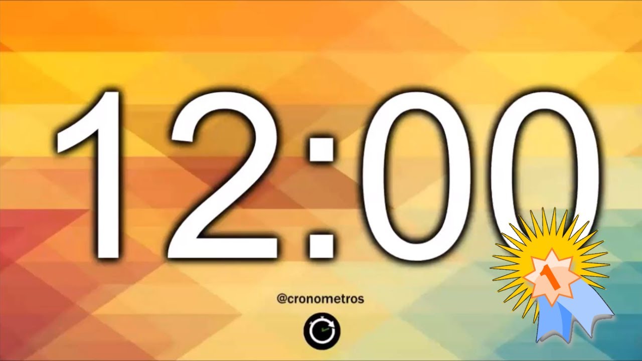 12 minute timer - YouTube