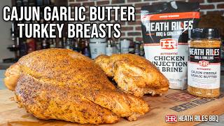 Smoked Creole Garlic Butter Turkey Breast | Heath Riles BBQ