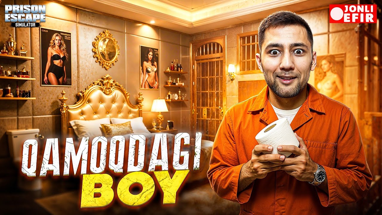 Prison Escape Simulator: Dig Out | QAMOQDAGI BOY | UZLIDER