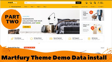 Martfury - WordPress Theme install & Demo import part-2