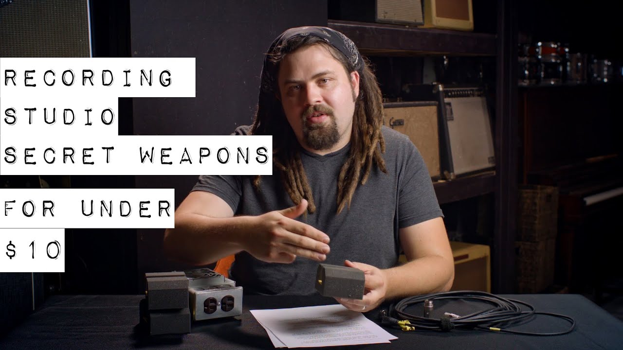 Recording Studio Secret Weapons (Under $10 USD)