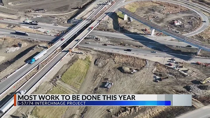 Most ramps at I-57, I-74 interchange will be open by year's end, IDOT says