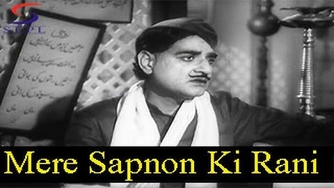 Mere Sapnon Ki Rani Roohi Roohi Roohi - K.L. Saigal, Mohammed Rafi - Shahjehan - Ragini,Rehman