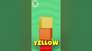 Learn With RAINBOW Blocks! 🌈 Kids Stacking Game