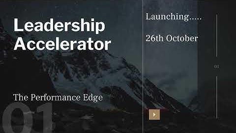 Leadership Accelerator Program