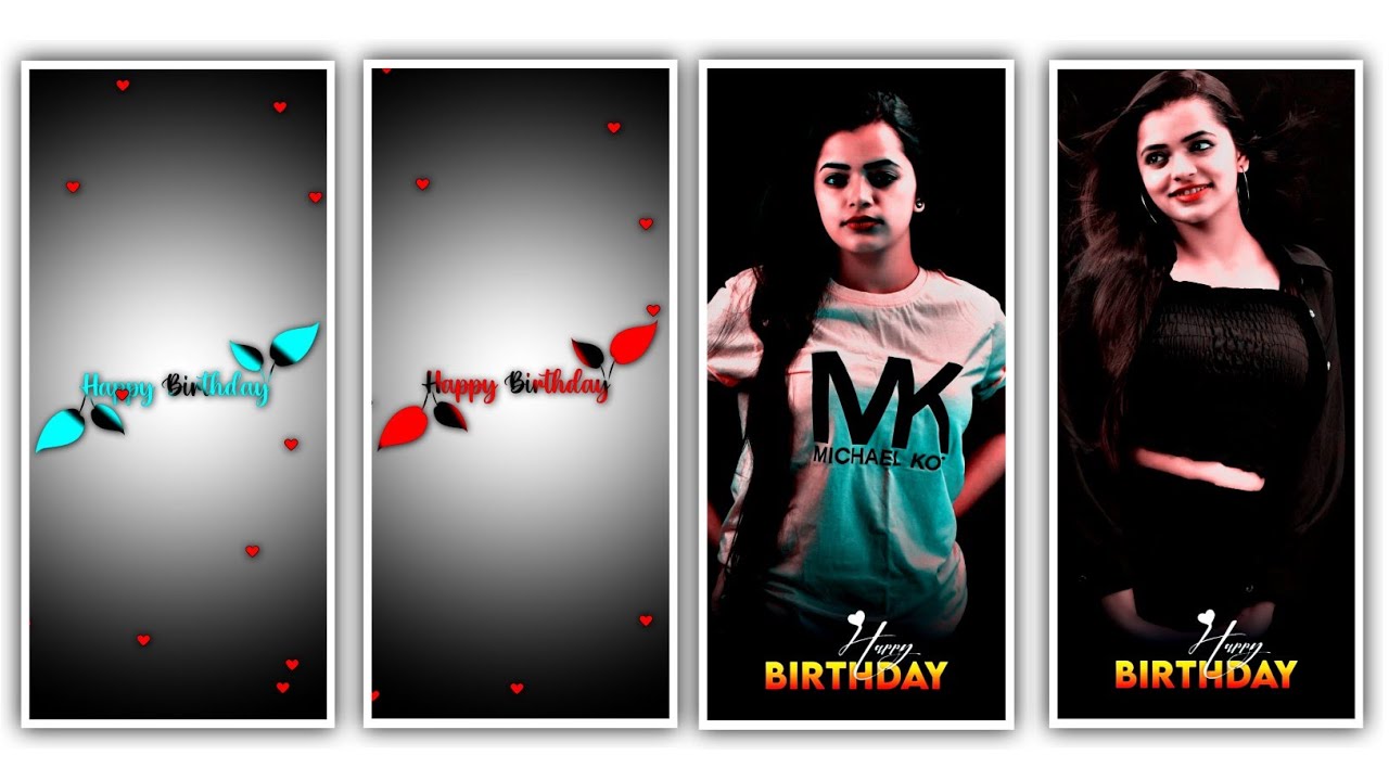 New Trending Happy Birthday Video Editing Alight Motion Video Editing