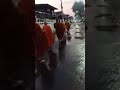 Pindapata in buddhism  ubon thailand