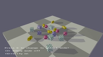 Demo of 3D Collision Detection and Resolution Using GJK and EPA