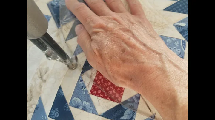 Susan Lawson Quilts.  Quilting design for geese in...