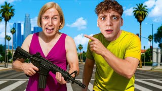 GTA V 1 HP CHALLENGE z KALUCHEM!