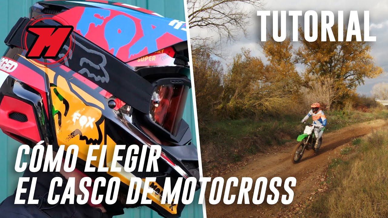 CÓMO ELEGIR un casco de motocross o enduro. ¡TRUCOS Y CONSEJOS! 😎 -