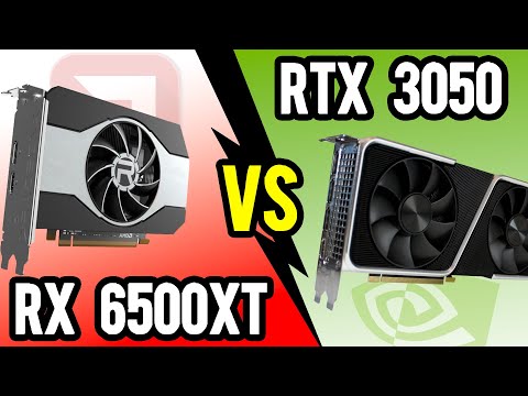 RTX 3050 VS RX 6500 XT! WHICH NEW GRAPHICS CARD IS BETTER???