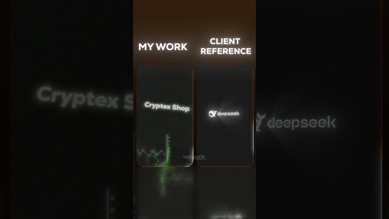 Another satisfied client - Tried my best to make it as the reference #motiongraphics #aftereffects