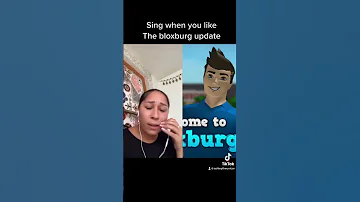 POV: Sing when you like the bloxburg update #roblox #shorts