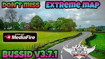 Forest map mod for Bus simulator Indonesia ||Bussid v3.7.1||#forestmapmod#offroadmapmod#viralvideo