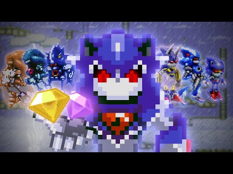 Mecha Sonic Minecraft Skin