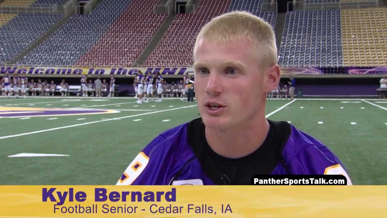 Kyle Bernard, UNI football senior punter