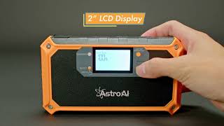 Introducing the AstroAI Portable Car Jump Starter & Power Bank