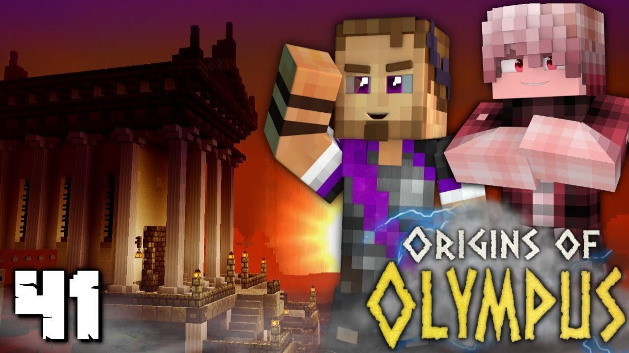 origins of olympus kaykrae Origins of Olympus: LIBRARY OF THE UNDERWORLD! (Percy Jackson Minecraft Roleplay SMP)
